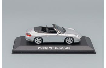 PORSCHE 911 996 4s Cabriolet (2003), silver