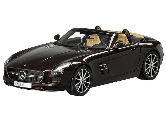 MERCEDES-BENZ SLS AMG R197 (2011), brown metallic