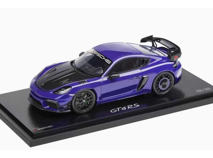 PORSCHE 718 (982) Cayman GT4 RS Manthey Kit (2024) - Con Vetrina - With Showcase