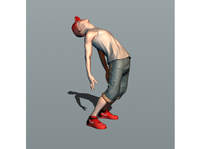 Фигура Белые ночи петербурга (масштаб 1:24), окрашенная