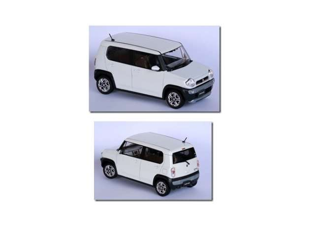 Сборная модель Suzuki Hustler, pure white pearl