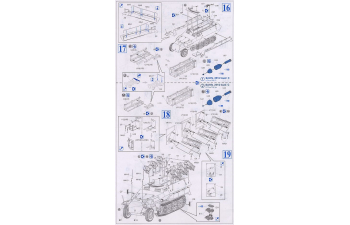 Сборная модель германская тяжелая самоходная реактивная система залпового огня Wurfrahmen 40 на базе Sd Kfz 251/2 Ausf.C