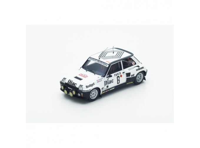 Renault 5 Turbo #6 4th Monte Carlo Rallye 1984 J.-L. Therier - M. Vial