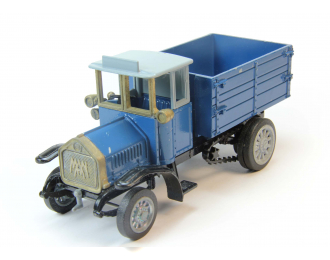 MAN erster Diesel-Lastwagen 1923/24, blue