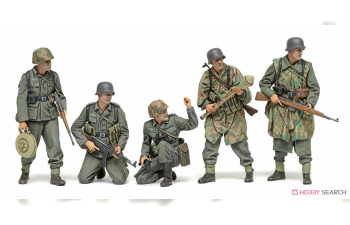 Сборная модель German Infantry Set (Late WWII)