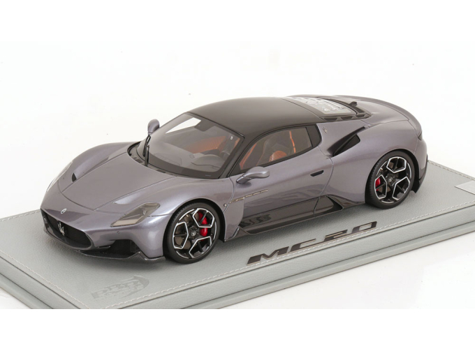 MASERATI MC20 Coupe (2020), grey metallic/ black