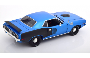 PLYMOUTH Hemi Cuda (1971), blau/schwarz