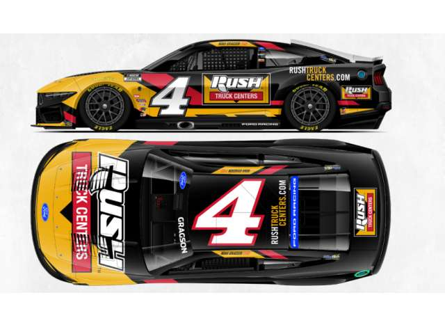 Ford Mustang #4 Noah Gragson *Rush Truck Centers*, various 2026
