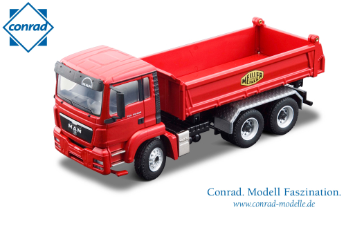 MAN TGS Meiler Dreiseitenkipper 3 achs, 1:50
