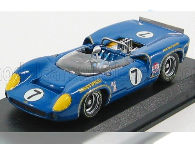 LOLA T70 Spider N 7 Nassau 1966 M.donohue, Blue