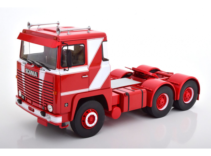 SCANIA LBT 141 (1976), rot/white