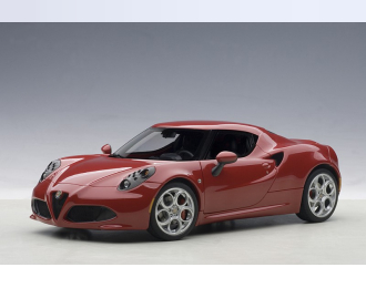 ALFA ROMEO 4C 2013 (ALFA RED) (COMPOSITE MODEL/3 OPENINGS)