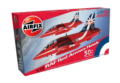 Сборная модель Самолёт RAF Red Arrows Hawk