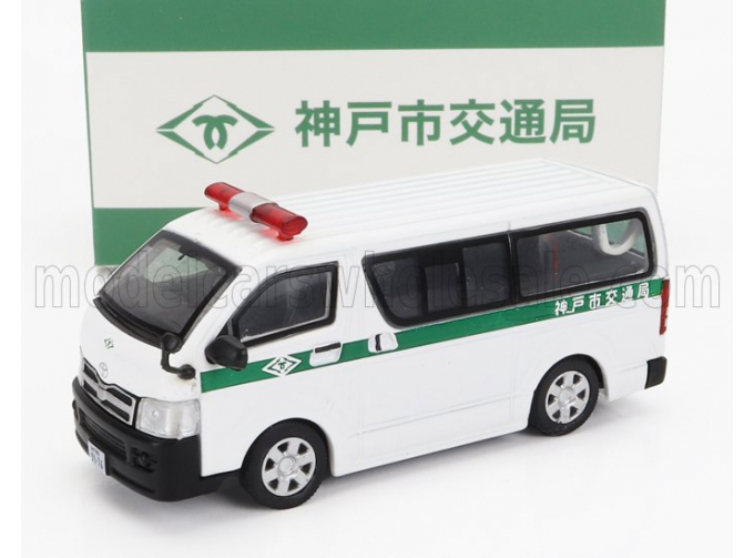 TOYOTA Hiace Minibus Police (2009), White Green