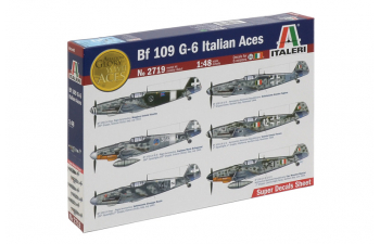 Сборная модель Самолет Bf 109 G-6 ''Italian Aces''