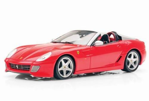 FERRARI 599 SA APERTA Roadster 2011, Red