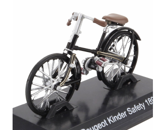 Велосипед Peugeot Kinder Safety Bicycle (1890), черно-серебристый