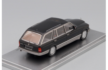 MERCEDES-BENZ 500 SEL Kombi W126 (1990), black metallic