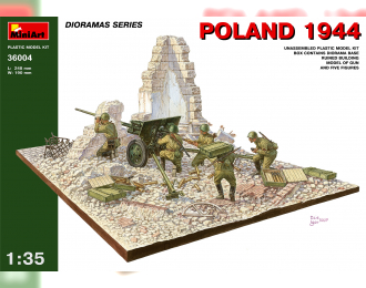 Сборная модель Наборы для диорам POLAND 1944