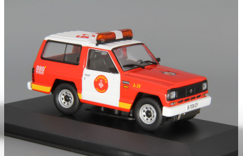 NISSAN Patrol Bomberos De Barcelona, red / white