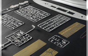 Сборная модель Американский линкор USS "Ohio" BB-68