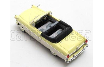 FORD Zodiac MKII 206E Cabriolet Open (1958), yellow/white