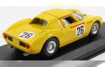 FERRARI 250lm Team Pierre Dumay N 26 2nd 24h Le Mans 1965 P.dumay - G.gosselin, Yellow