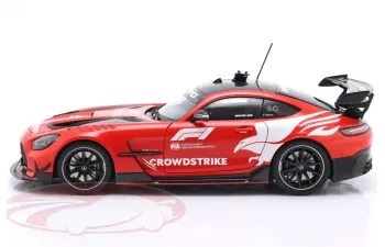 MERCEDES BENZ AMG GT V8 Black Series Safety Car Crowdstrike Season Bernd Maylander (2025), red / white