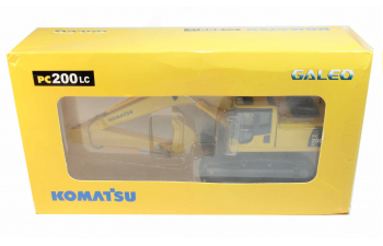 Экскаватор KOMATSU PC200LC, yellow