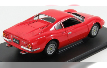 FERRARI Dino 206 (1967) - Con Vetrina - With Showcase, Red