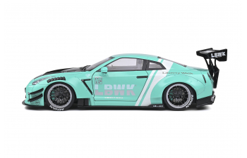  NISSAN GT-R (R35) LB Works (2020), mint green