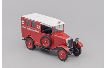 АМО Ф-15 Скорая мед. помощь, Автомобиль на службе 32, красный