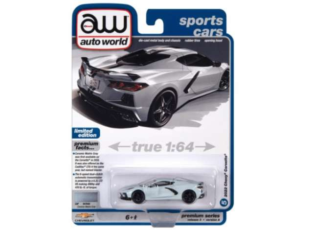 Chevrolet Corvette 2022, Ceramic Matrix Gray