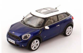 MINI Paceman Cooper S ALL4 R61, starligh-blue met / white roof