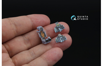 Декаль интерьера кабины Су-17УМ3 (Modelsvit) (с 3D-печатными деталями)