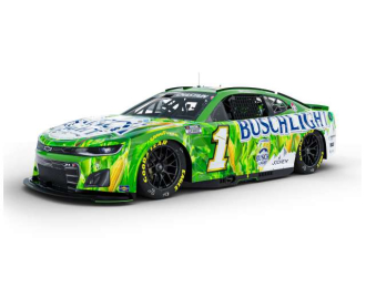 Chevrolet Camaro #1 Ross Chastain *Busch Light Farmers*, green 2024