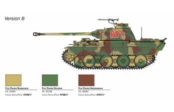 Сборная модель TANK Sd.kfz. 171 Panther Ausf.a Military 1945