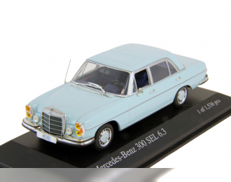 MERCEDES-BENZ 300 SEL 6.3 W109 (1968), light blue