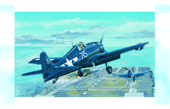 Сборная модель Американский палубный истребитель Grumman F6F-5N Hellcat