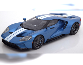 FORD GT (2017), bluemetallic/white