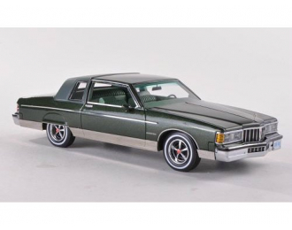 PONTIAC Bonneville Brougham 2-Door, dark green metallic