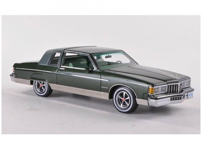 PONTIAC Bonneville Brougham 2-Door, dark green metallic