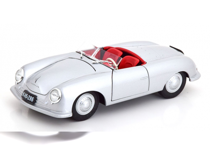 PORSCHE 356 No 1 Roadster (1948), silver