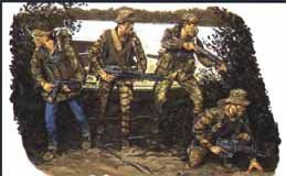 Сборная модель Солдаты U.S. Navy Seals II