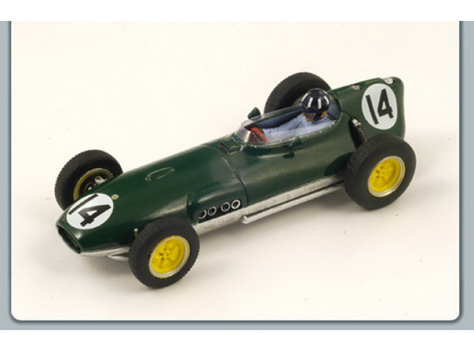 LOTUS Team 16 №14 Dutch GP (Graham Hill) 1959, black