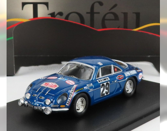 RENAULT Alpine A110 №29 Rally Montecarlo (1972) J.henry - G.di Nicola, Blue Met