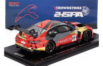 BMW 4-series M4 Gt3 3.0l Turbo Team Century Motorsport №991 24h Spa (2024) Darren Leung - Pedro Ebrahim Carvalho - Toby Sowery - Connor De Phillippi, Red Black Yellow