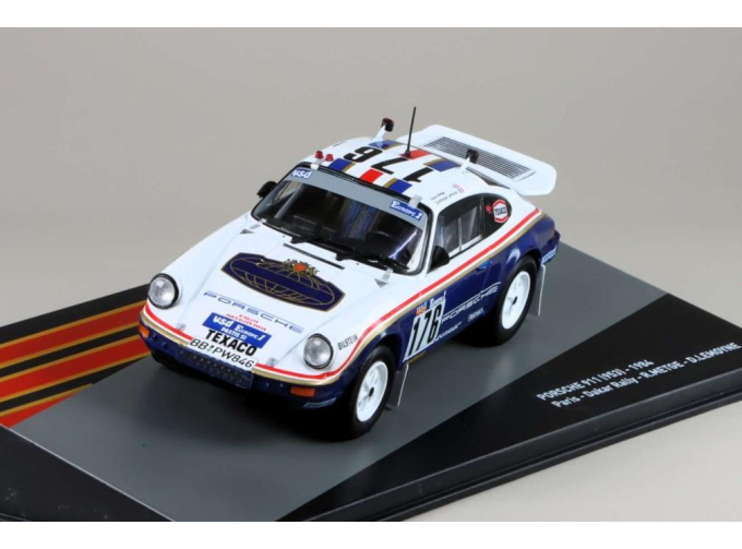 PORSCHE 911 Paris Dakar Rally №176 R.Metge D.Lemoyne (1984) 