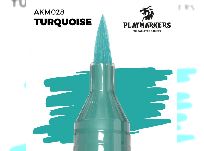 Маркер акриловый PLAYMARKER - Бирюзовый / TURQUOISE – PLAYMARKER