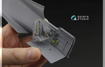 3D Декаль интерьера кабины Curtiss H-75 Hawk (Special Hobby)